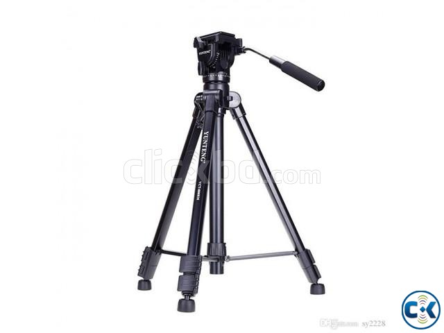 YUNTENG VCT-880 Aluminium Tripod Pan Head for DSLR Camera large image 0