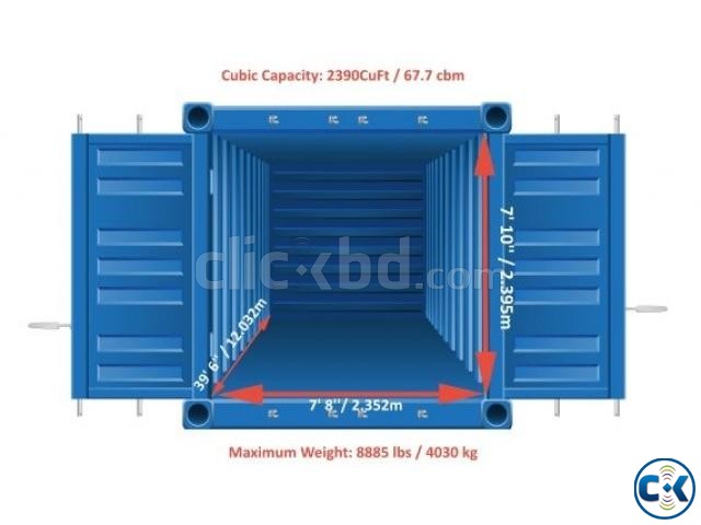 40 Shipping containers seller Bangladesh large image 0