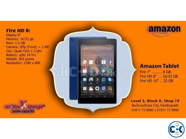 Amazon Fire HD 8 Tab large image 0