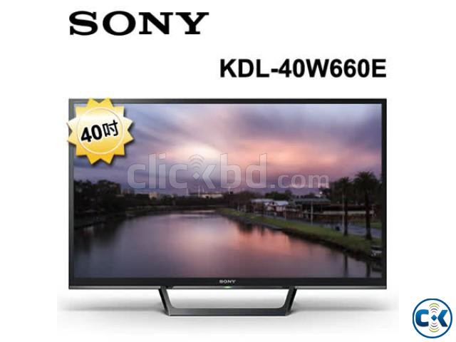 40 Inch SONY LED BRAVIA TV KDL-40W660E large image 0