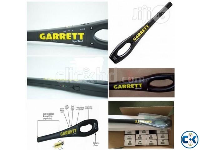 High Sensitive Super Wand Garret Handheld Metel Detector large image 0