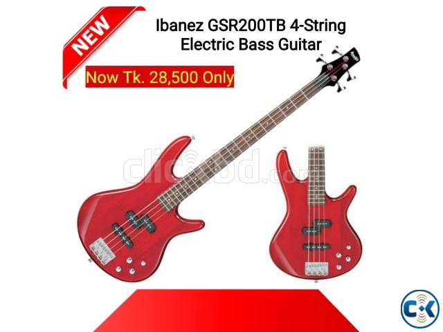 Ibanez GSR200TB 4-String Electric Bass Guitar. large image 0