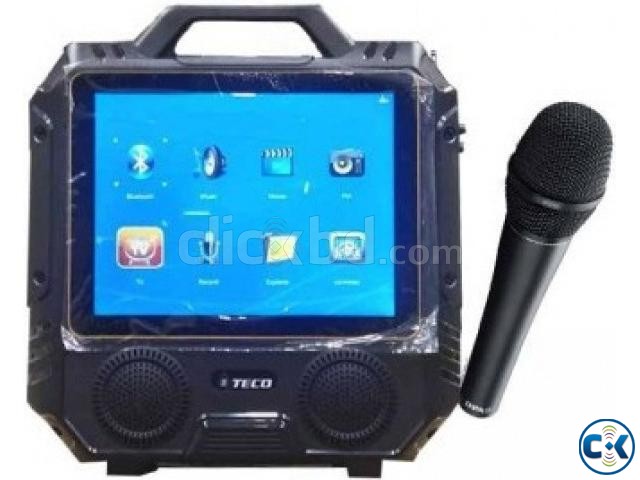 14 TECO T13 LED TV Bluetooth Karaoke Player large image 0