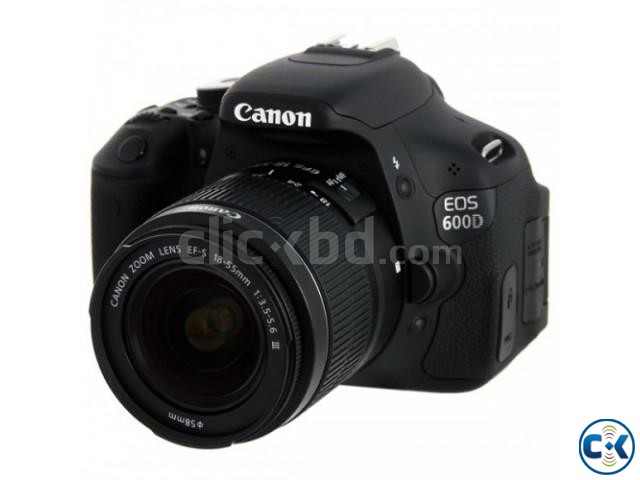 Canon EOS 600D 18-55 Lens DSLR Camera large image 0