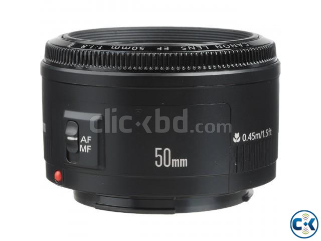 Canon EF 50mm f 1.8 II Lens large image 0