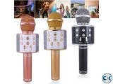 Wster WS-858 Wireless Handheld Bluetooth Karaoke Microphone