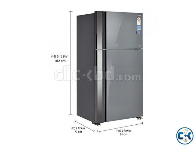 Hitachi Inverter Glass 565 L Freezer RVG610 large image 0