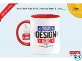 MUG PRINT WITH YOUR COMPANY NAME LOGO