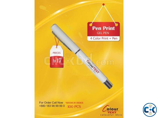 PEN PRINT Gel Pen  large image 0