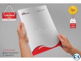 Letterhead Pad