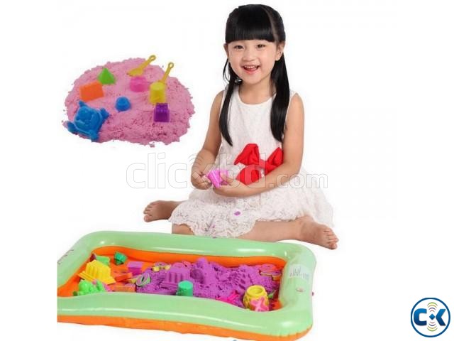 DIY Model Sand Kinetic colorful Sand 500g large image 0