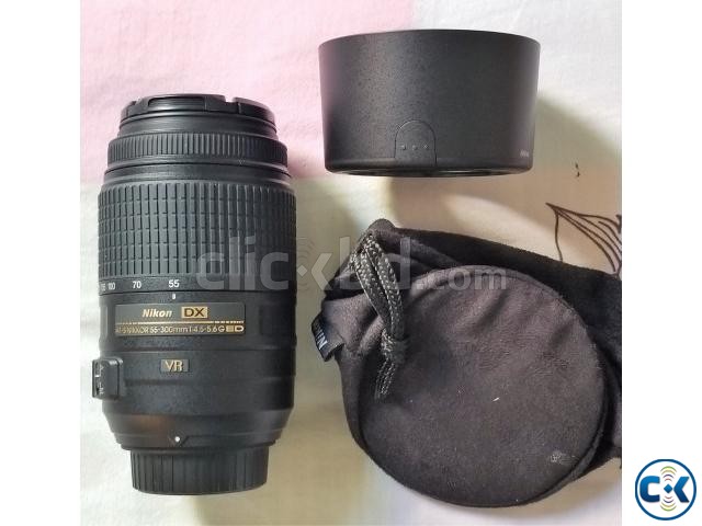 Nikon AF-S DX Nikkor 55-300mm f 4.5-5.6G ED VR lens large image 0