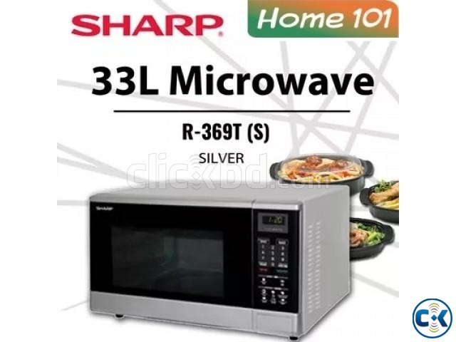 Sharp R-369T S Microwave Oven large image 0