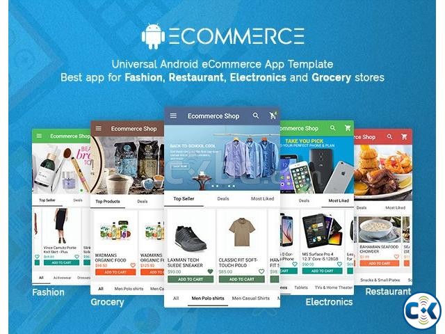 E-commerce Website Android App large image 0