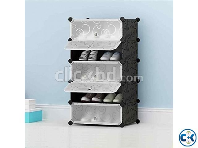 Plastic Storage Cabinet Wardrobe 5 layers Drawer Type large image 0