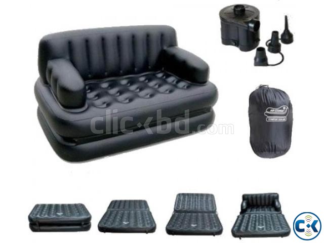 5 in 1 Air Bed Sofa Cum Bed large image 0