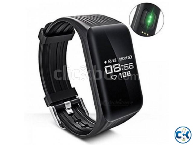 K1 Smart Bracelet Real-time Heart Rate Monitor waterproof large image 0