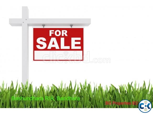 Urgent M Block 03 katha Plot Land sale at Bashundhara large image 0