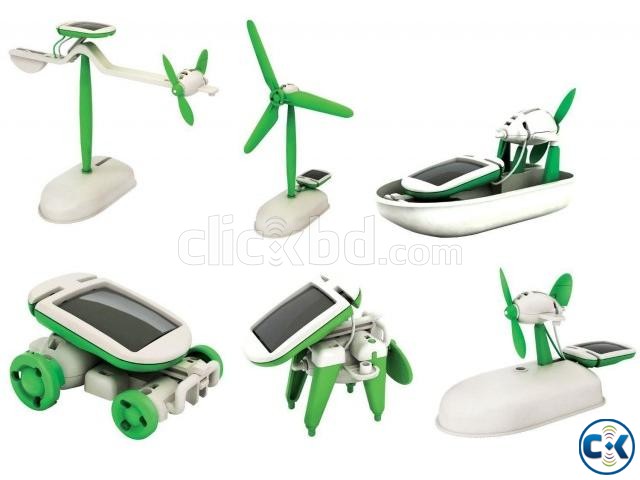 Educational Hybrid Solar Toy Kit-NO BATTERY REQD large image 0