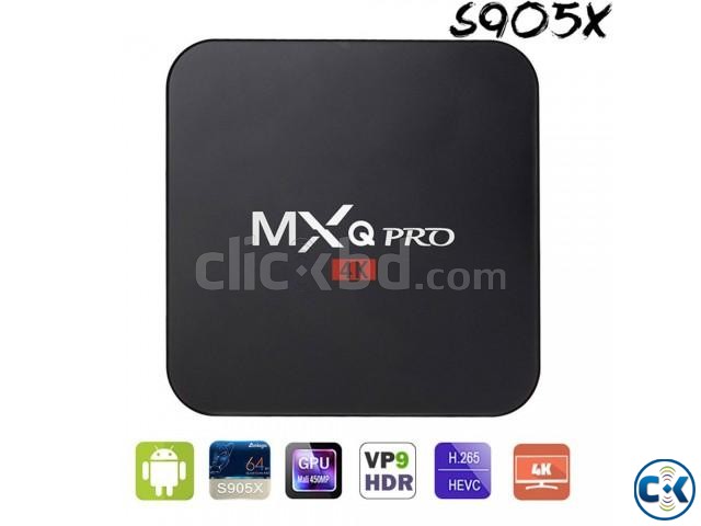 MXQ Pro 4K S905X 1GB 8GB Quad Core Android 7.1 TV Box large image 0