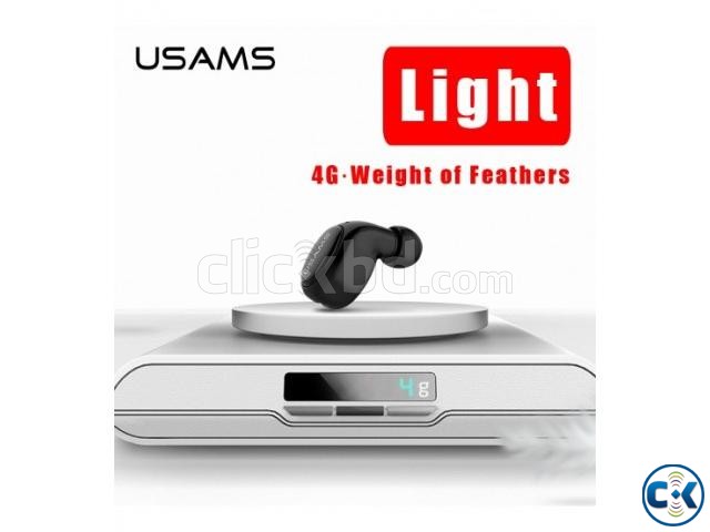 Original USAMS Super Mini Bluetooth Headset large image 0