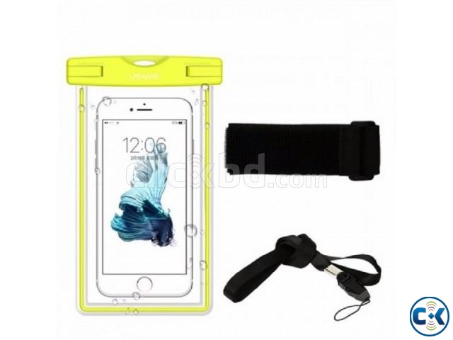 USAMS Waterproof Mobile phone Bag large image 0