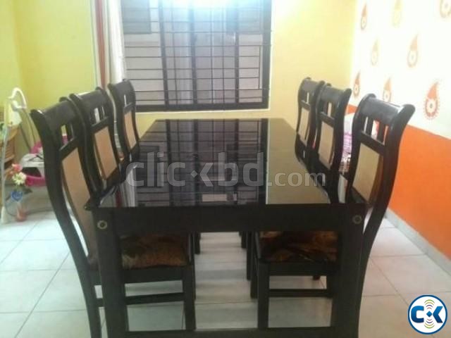 6 Seater Dining Table large image 0