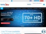 Tata Sky Full HD Setup Recharge