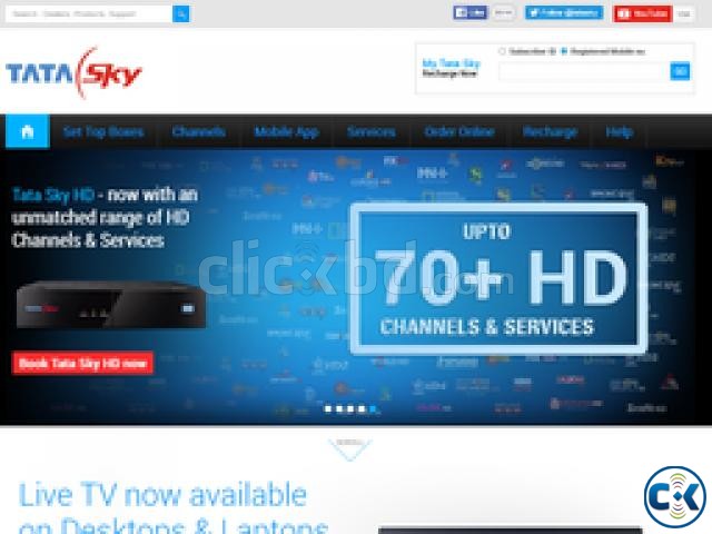 Tata Sky Full HD Setup Recharge large image 0