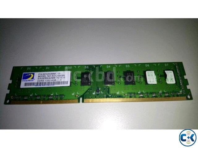 twinmos 4gb ddr3 1333mhz Desktop Ram full fresh large image 0