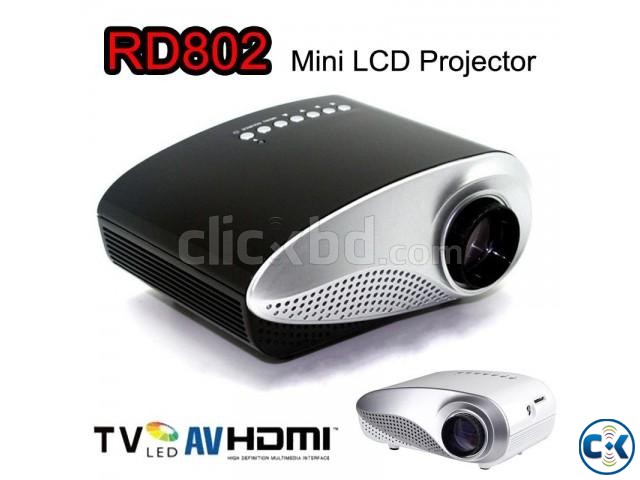 PHILIPS Mini LED Projector With TV Port NEW large image 0