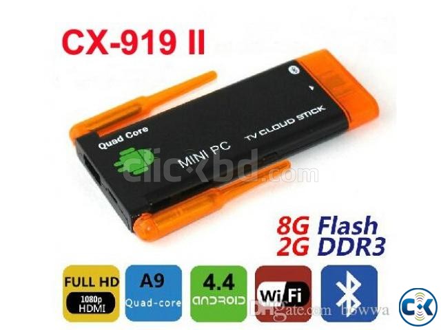 Cloud Stick Smart TV Dongle 1080p Android 4.4 Dual Core WiFi large image 0
