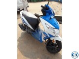 Honda Dio Scooter -Blue Color 110cc Only 1200 KM Run