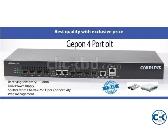 Gepon 4 Port olt large image 0