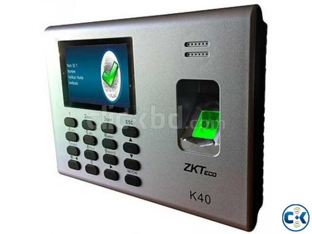 ZKTeco K40 Access Control with Time Attendanc 100 Orginal  large image 0