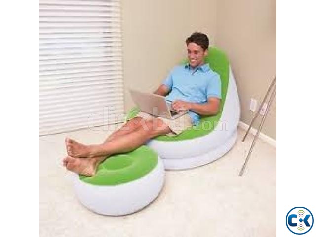 2 in 1 Air Chair and Footrest Sofa in BD large image 0