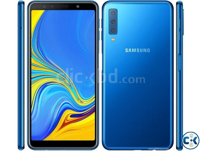 Brand New Samsung Galaxy A7 2018 128GB Sealed Pack 3 Yr Wnty large image 0