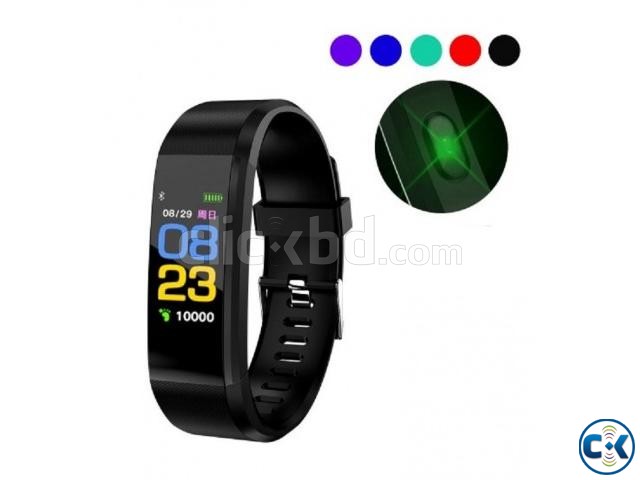 115 PLUS Smart Bracelet Heart Rate Monitor Blood Pressure large image 0