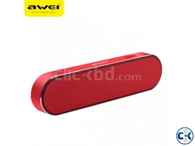 AWEI Waterproof Wireless Bluetooth Speaker-Y220 Red  large image 0