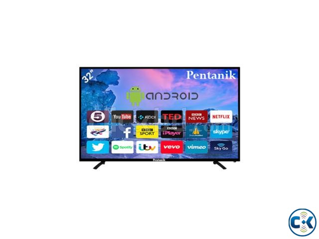 Pentanik 32 inch Smart Android LED TV large image 0