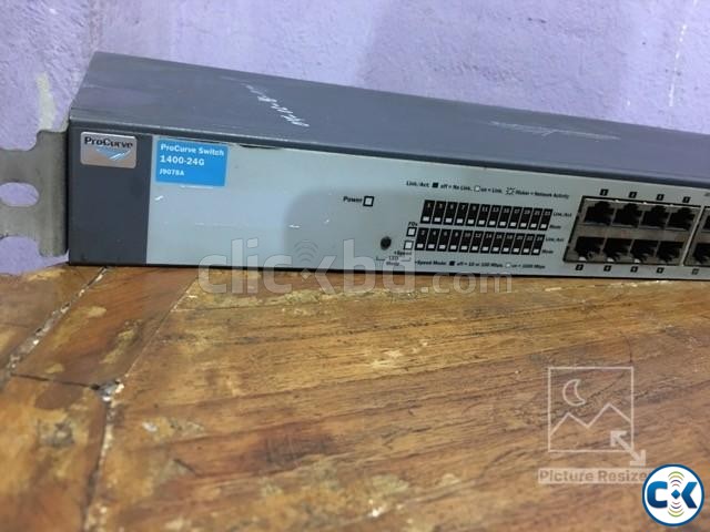 HP J9078A PROCURVE 1400-24G 24PORT GIGABIT ETHERNET SWITCH  large image 0