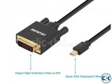 Mini DisplayPort to DVI 6 Feet Cable Benfei Mini Dp Display