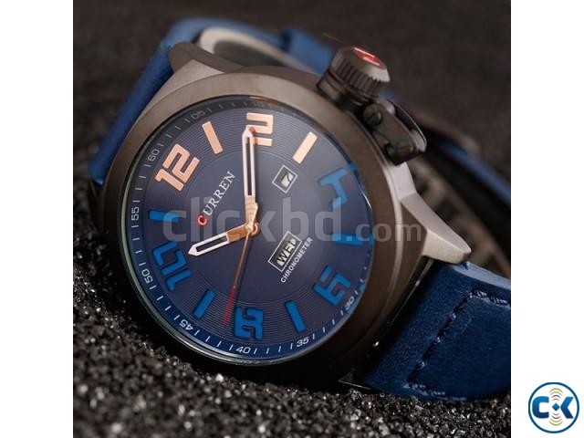 Curren 8270 Mens Watch Blue large image 0