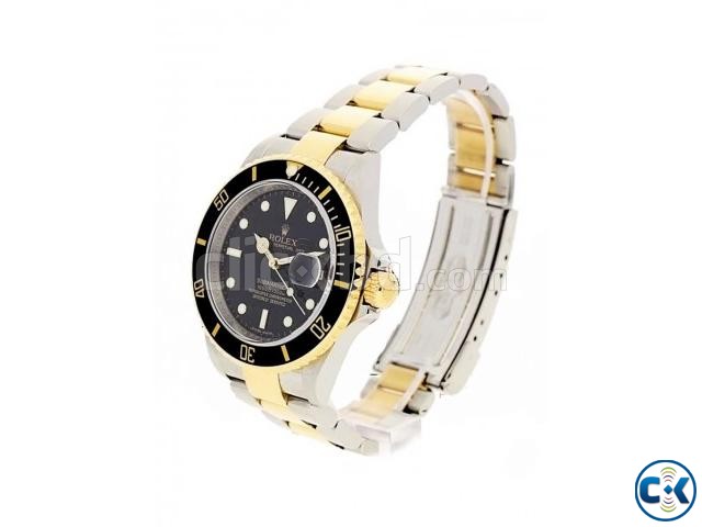 Rolex Submariner 16613 Black 40mm Men s Watch large image 0