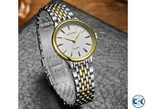 Original LONGBO 80302L Two Tone Watch for men