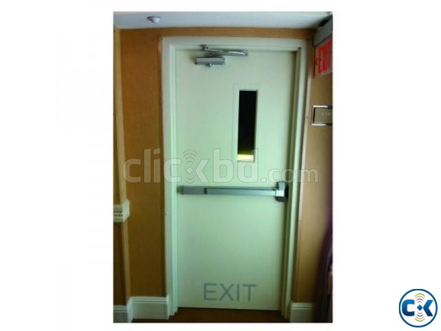 UL list steel fire door large image 0