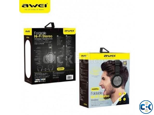 AWEI A600BL Bluetooth Headset large image 0