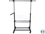 APPAREL SINGLE HANGER RACK - DOUBLE RACK 