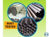 API 5L Gr.B ASTM A53 Gr.B GI MS pipe of National Tubes Ltd