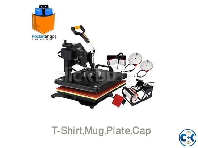 Multi-Function Combo 5-in-1 Heat Press Machine large image 0